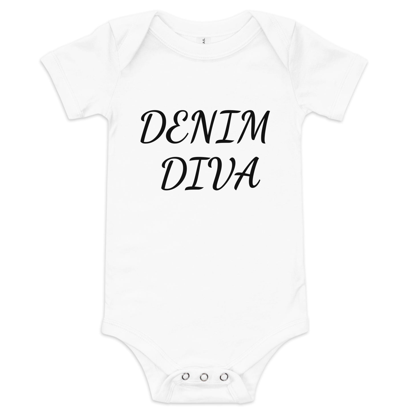 Denim Diva Baby short sleeve one piece