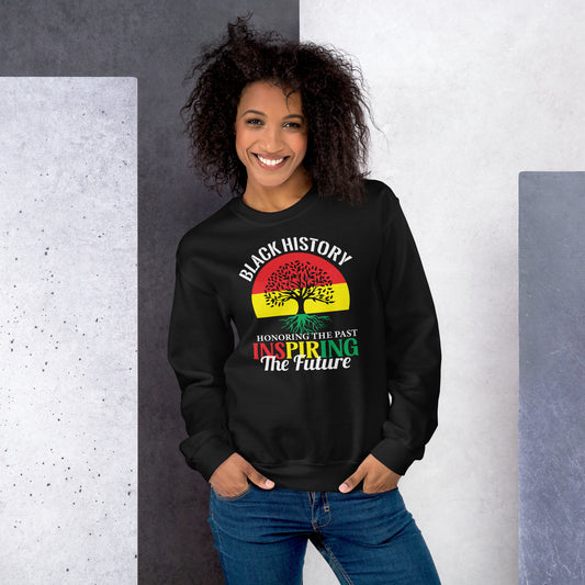 Black History Inspiring the Future Unisex Sweatshirt