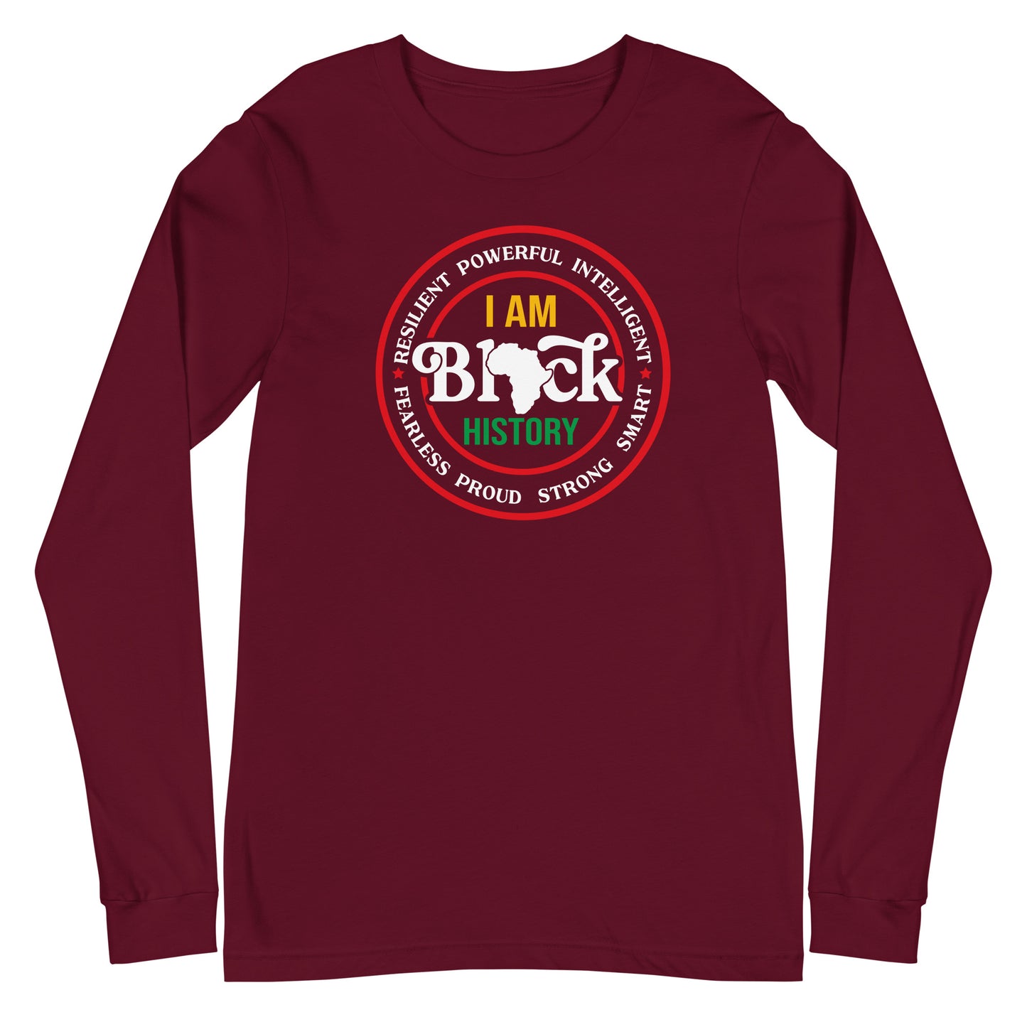 I am Black History Unisex Long Sleeve Tee