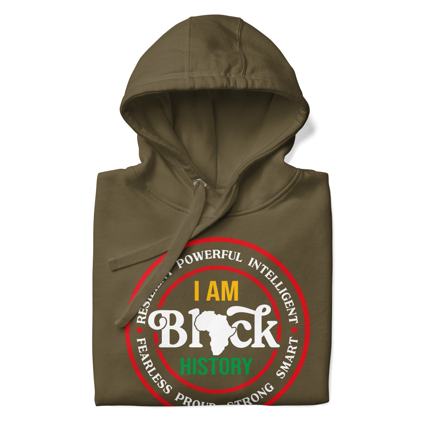 I am Black History Premium Unisex Hoodie