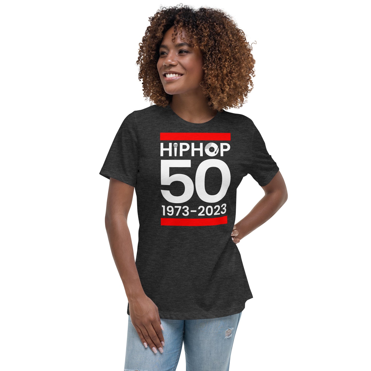 50th Hiphop V1 Women's Relaxed T-Shirt