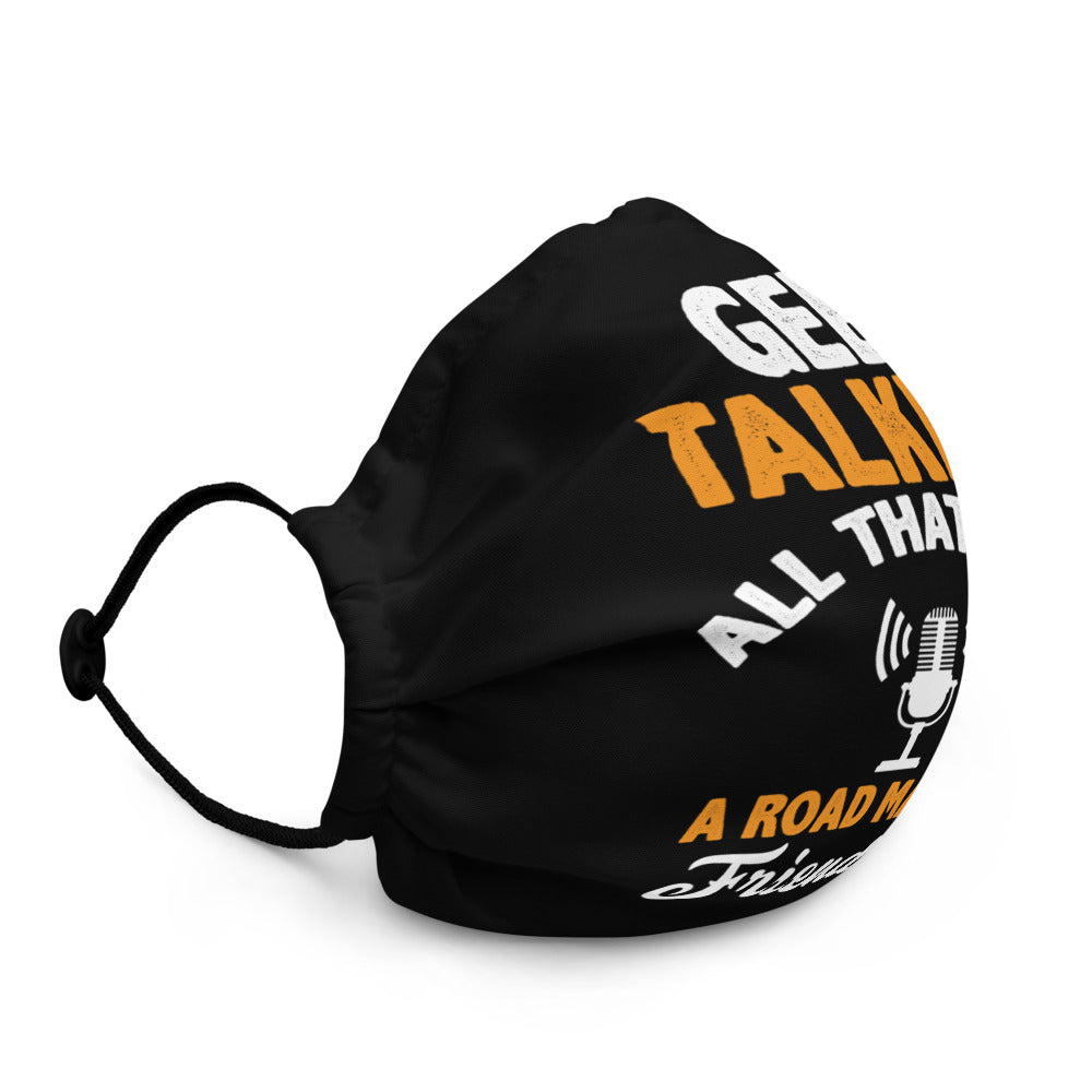 Gee Talking All That Jazz Premium face mask