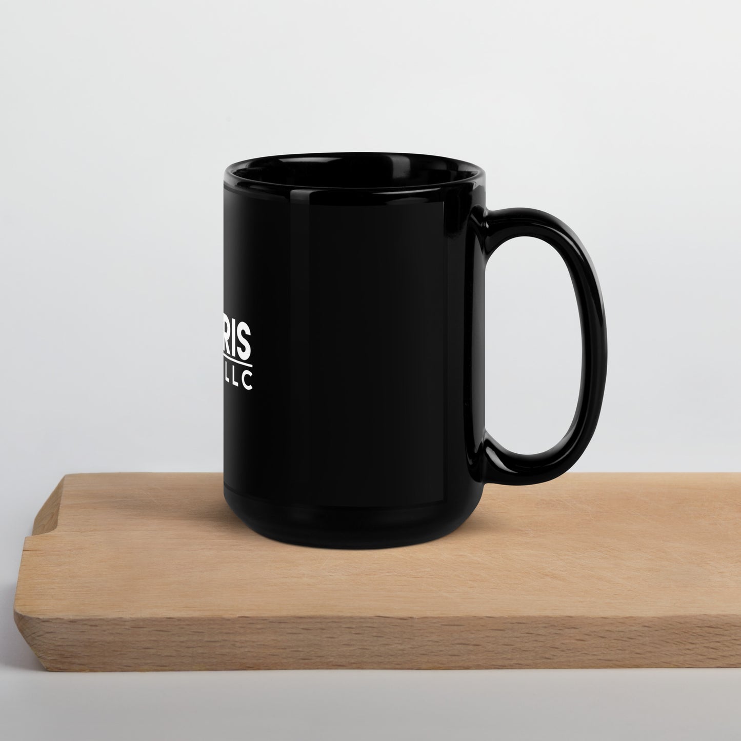 Harris Apparel Black Glossy Mug