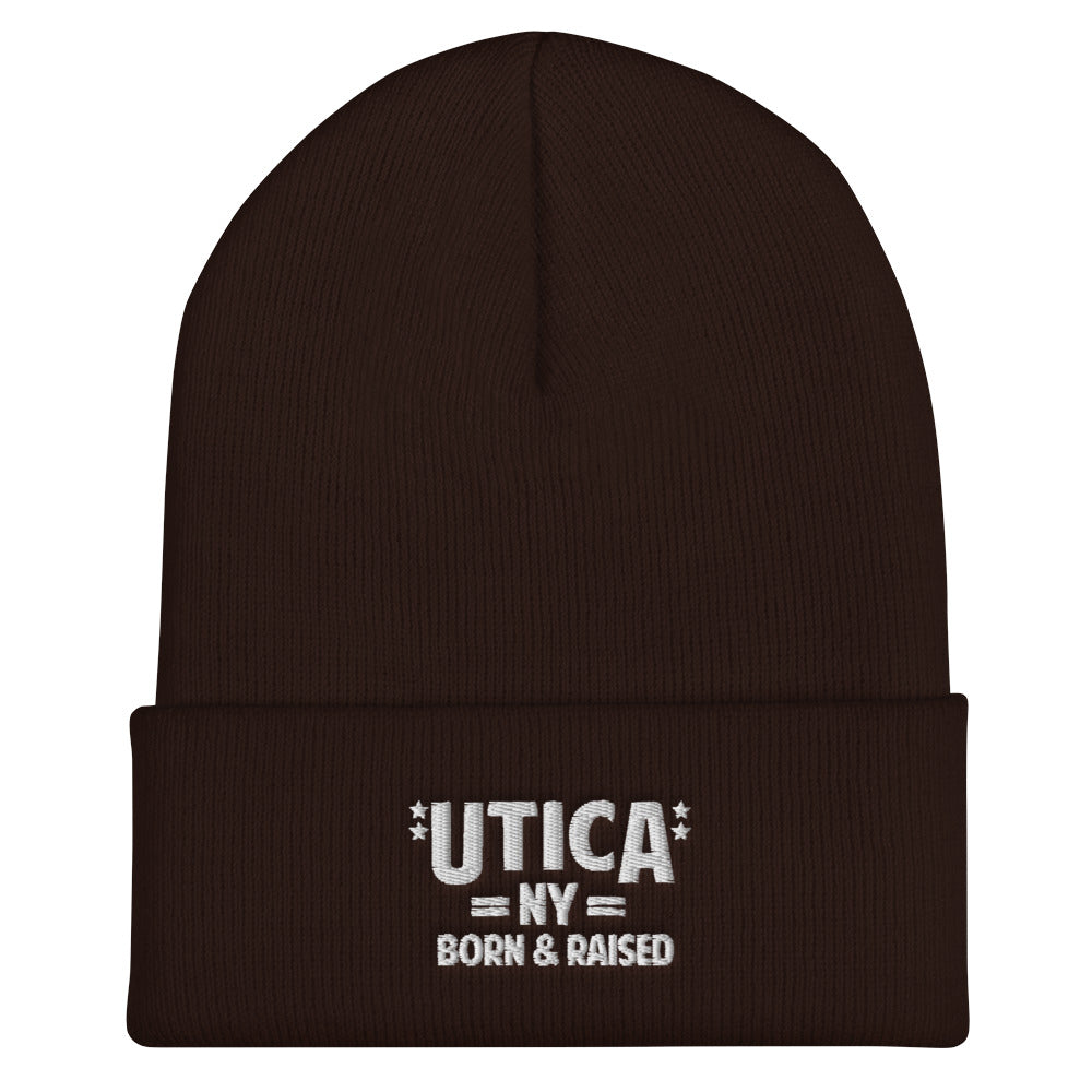 Utica NY Cuffed Beanie
