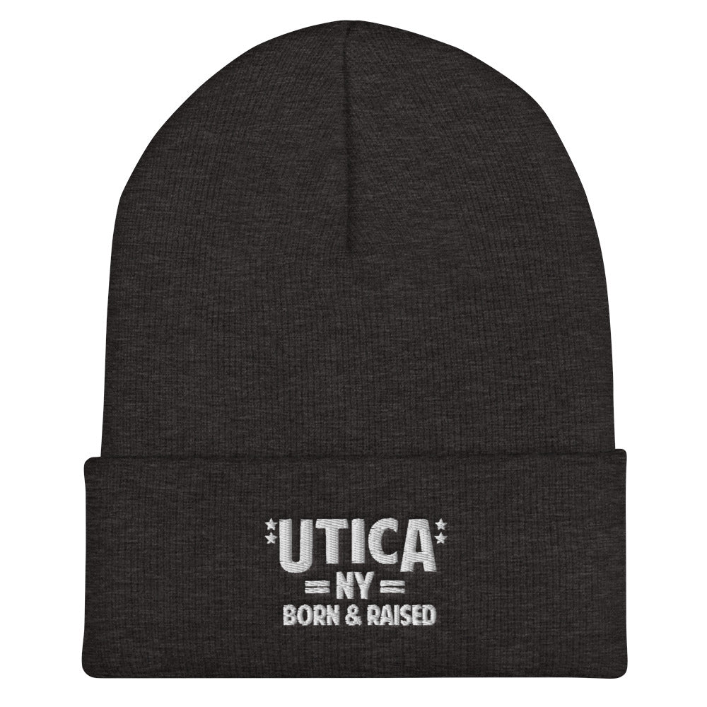 Utica NY Cuffed Beanie