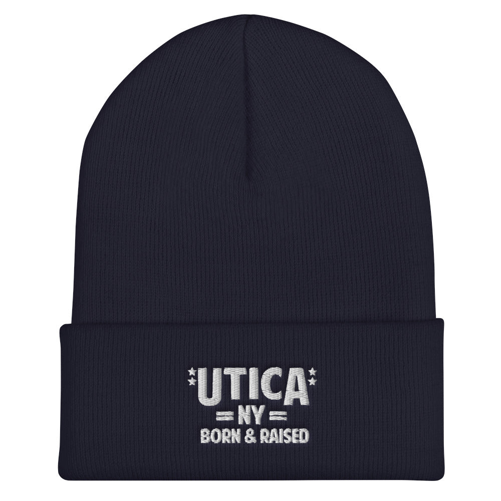 Utica NY Cuffed Beanie