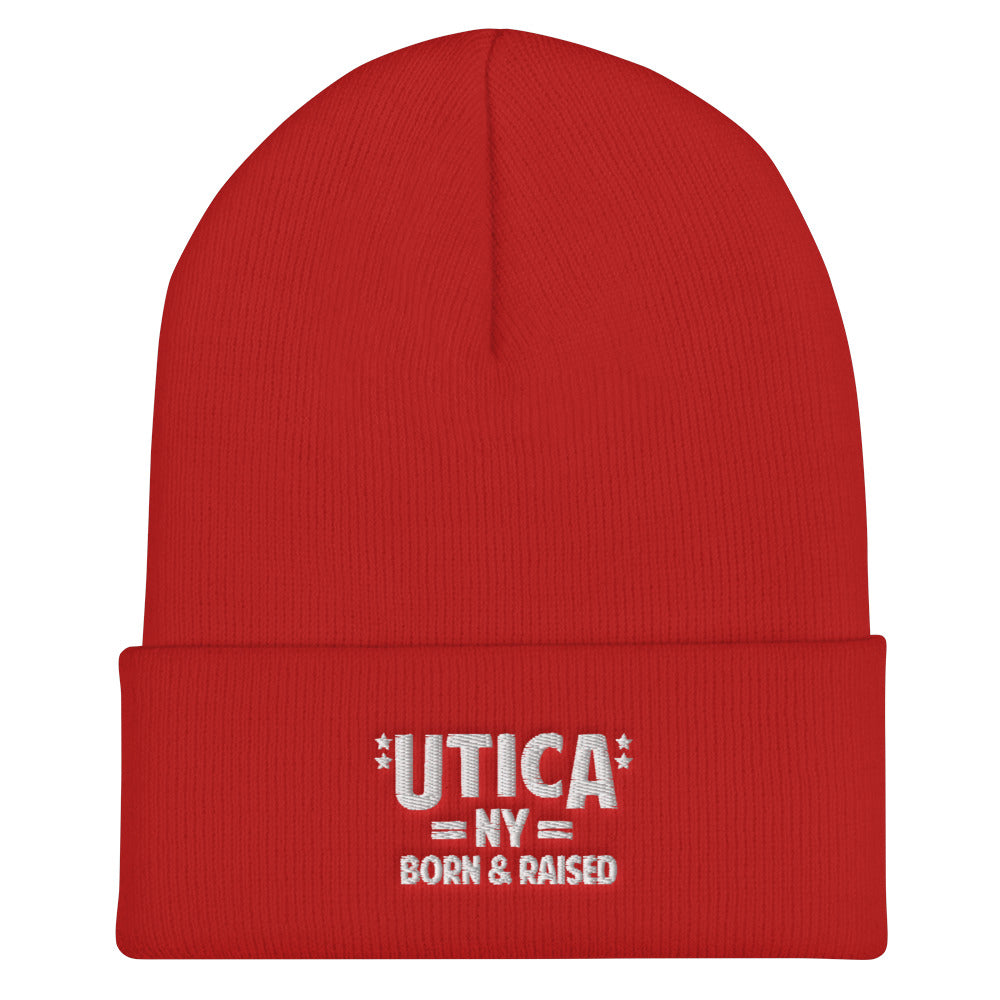 Utica NY Cuffed Beanie