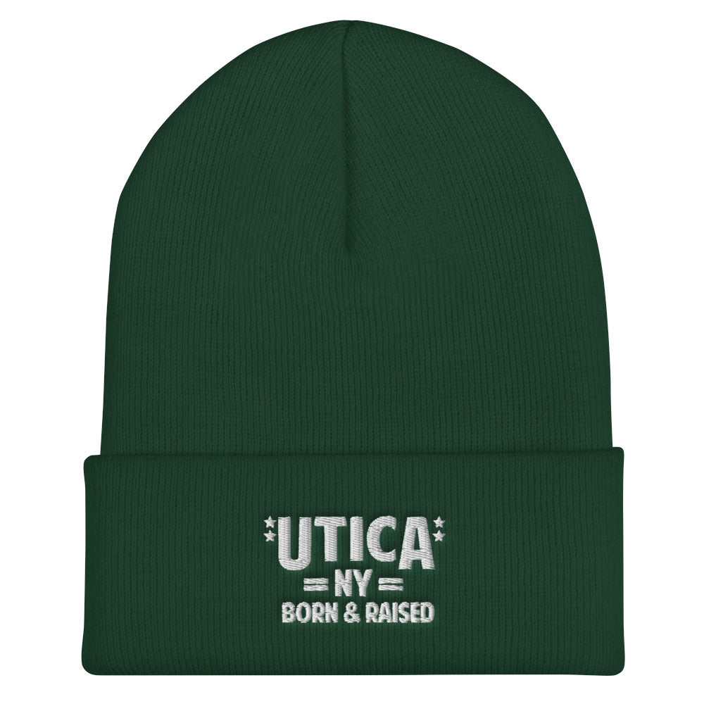 Utica NY Cuffed Beanie