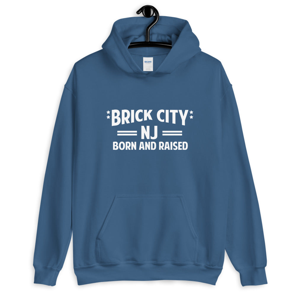 Brick City Born and Raised Unisex Hoodie