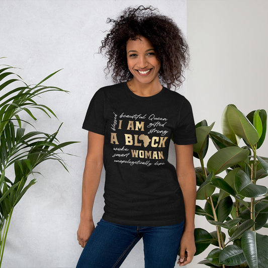 I am a Black Women Unisex t-shirt