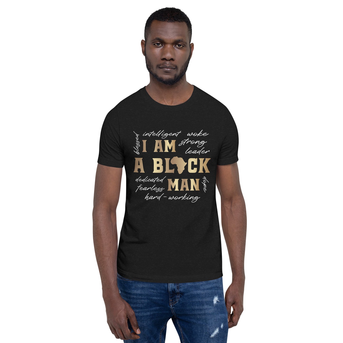 I am a Black Man Unisex t-shirt