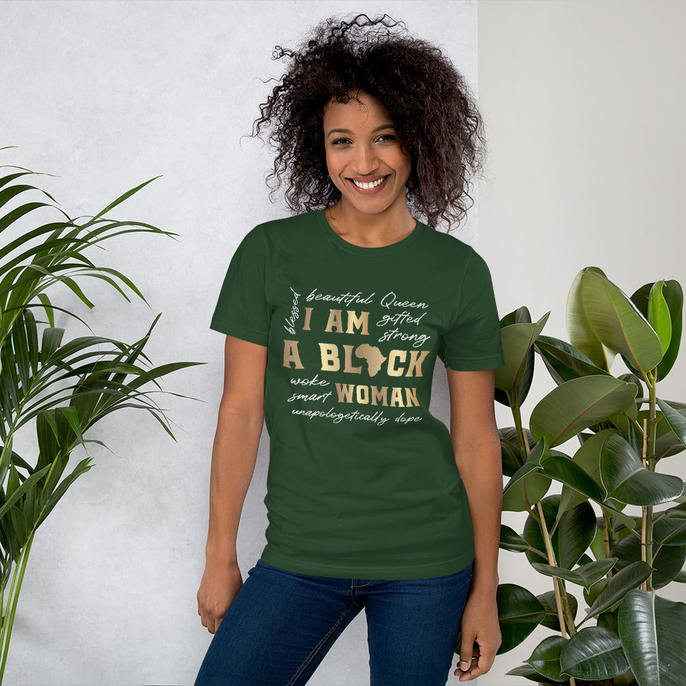 I am a Black Women Unisex t-shirt