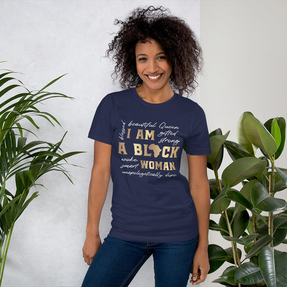 I am a Black Women Unisex t-shirt