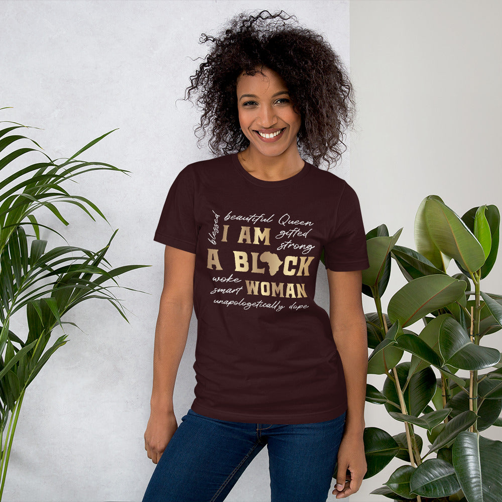 I am a Black Women Unisex t-shirt