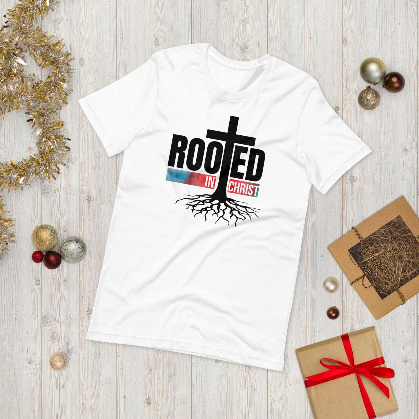 Rooted In Christ Unisex t-shirt