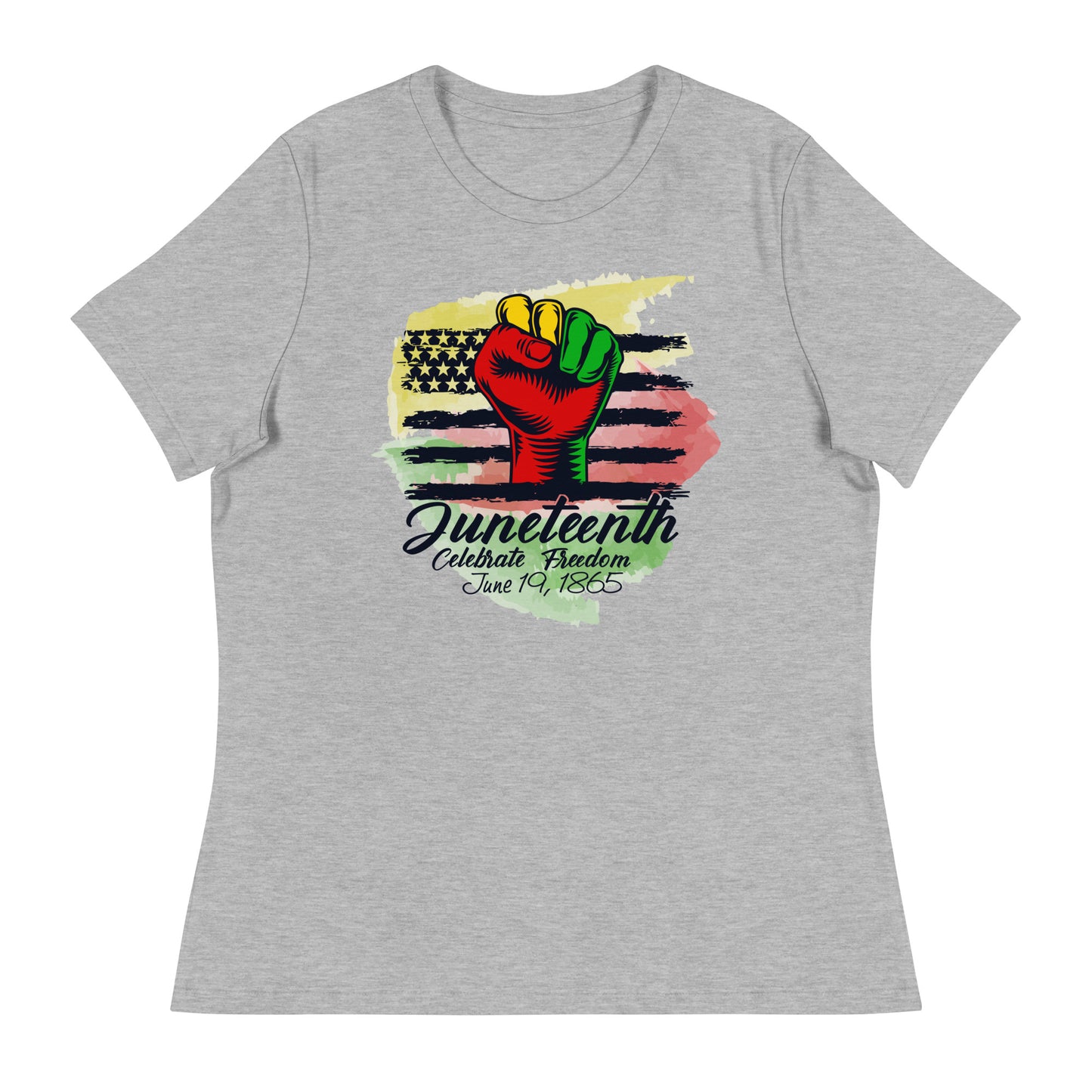 Juneteenth Celebrate Freedom v2 Women's Relaxed T-Shirt