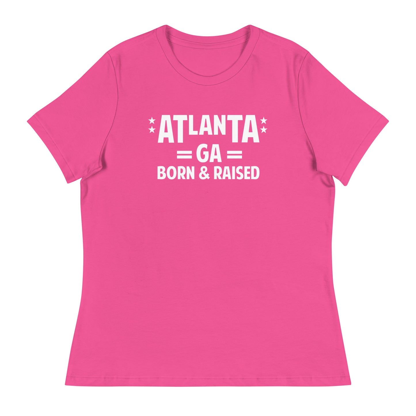 Atlanta Born and Raised Women's Relaxed T-Shirt