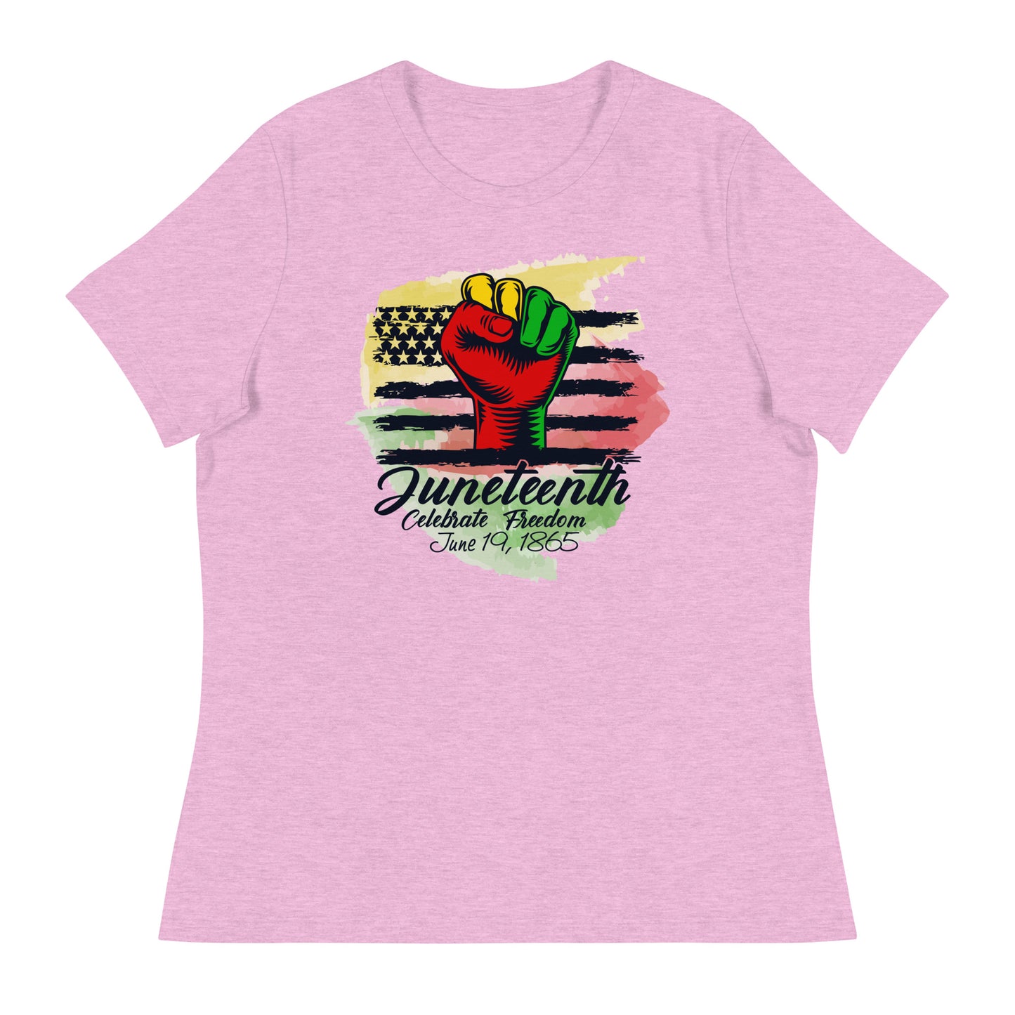 Juneteenth Celebrate Freedom v2 Women's Relaxed T-Shirt