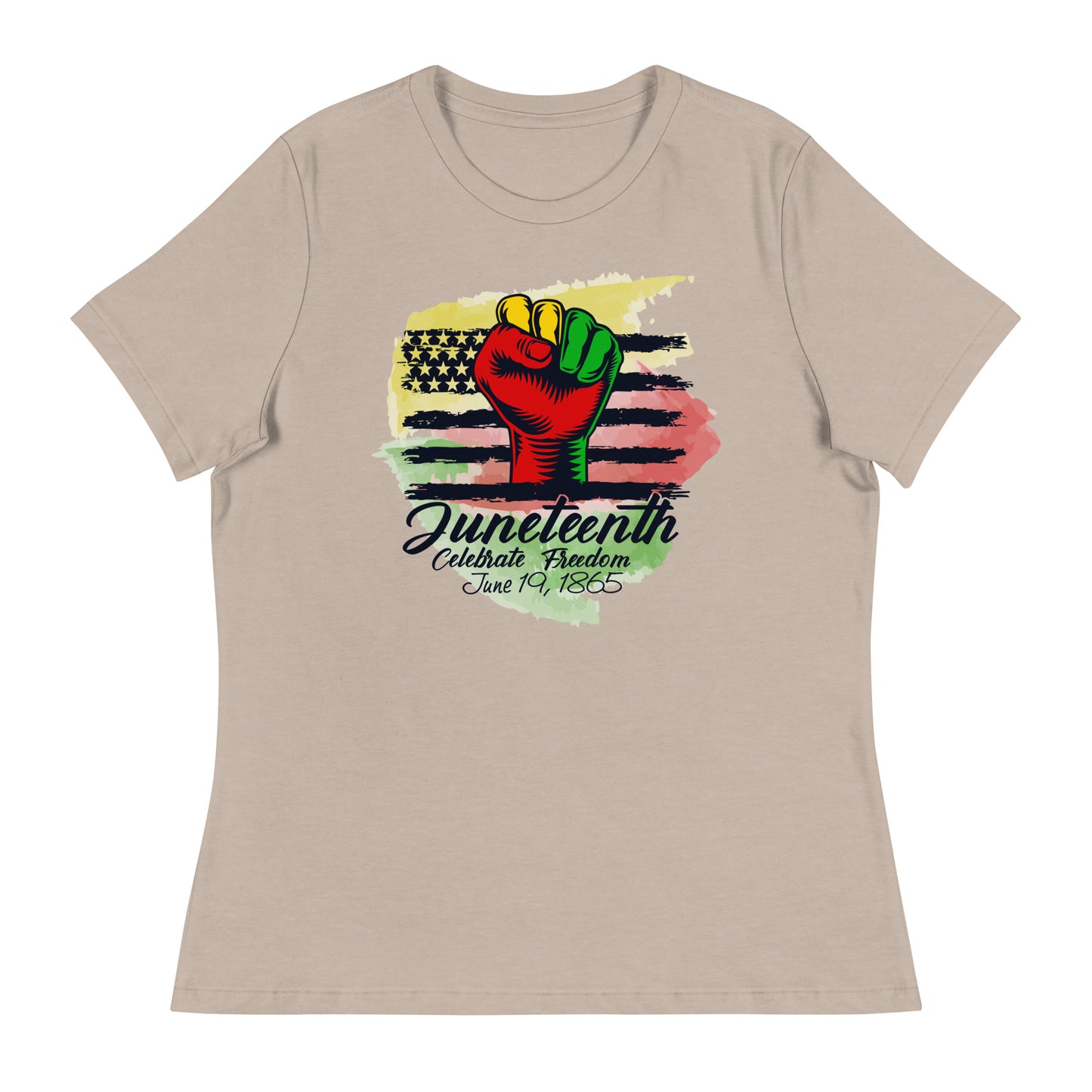 Juneteenth Celebrate Freedom v2 Women's Relaxed T-Shirt