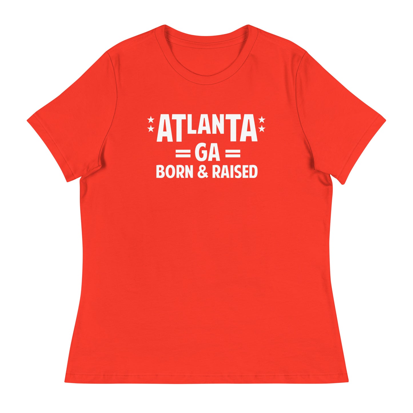 Atlanta Born and Raised Women's Relaxed T-Shirt