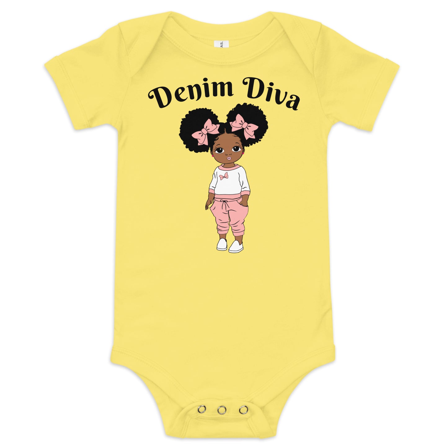 Denim Diva Baby short sleeve one piece