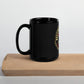 Before You Say Yes Black Glossy Mug