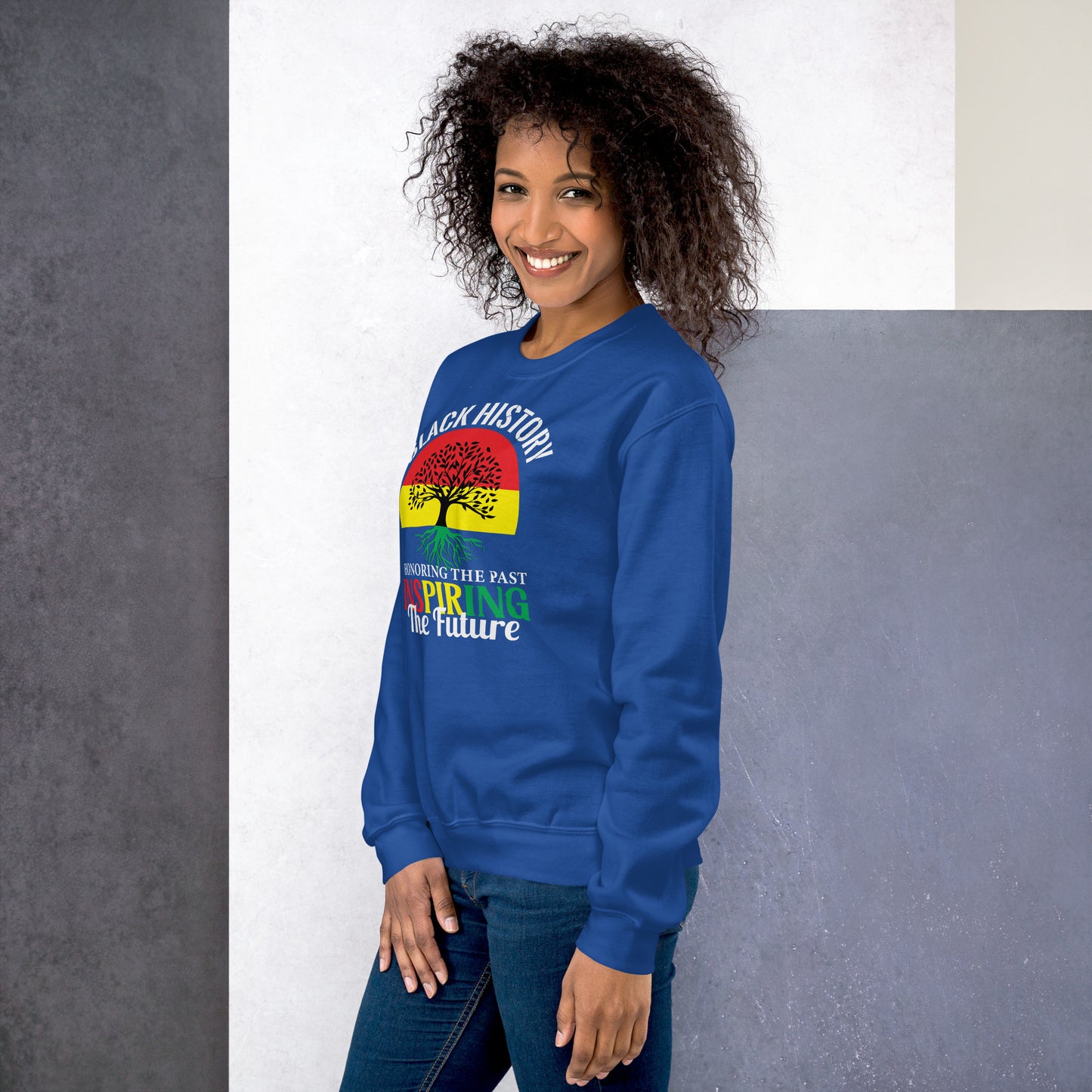 Black History Inspiring the Future Unisex Sweatshirt