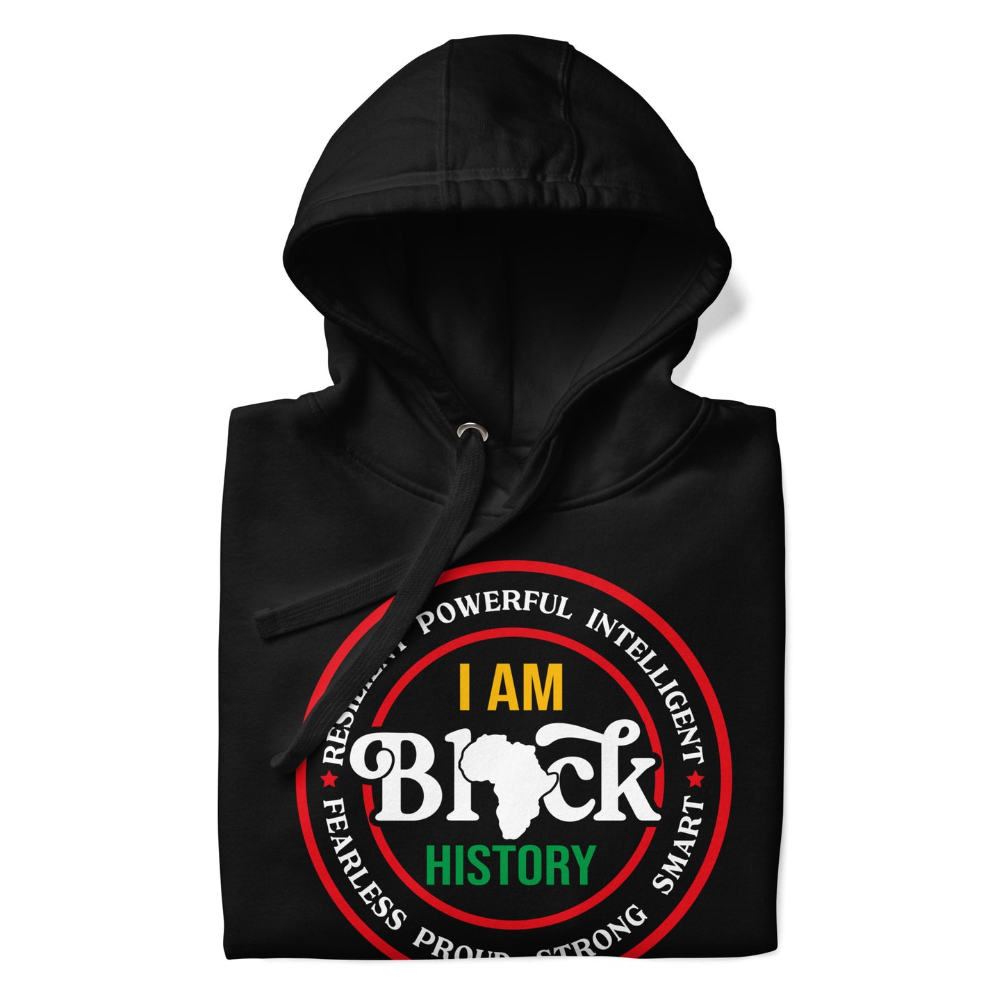 I am Black History Premium Unisex Hoodie