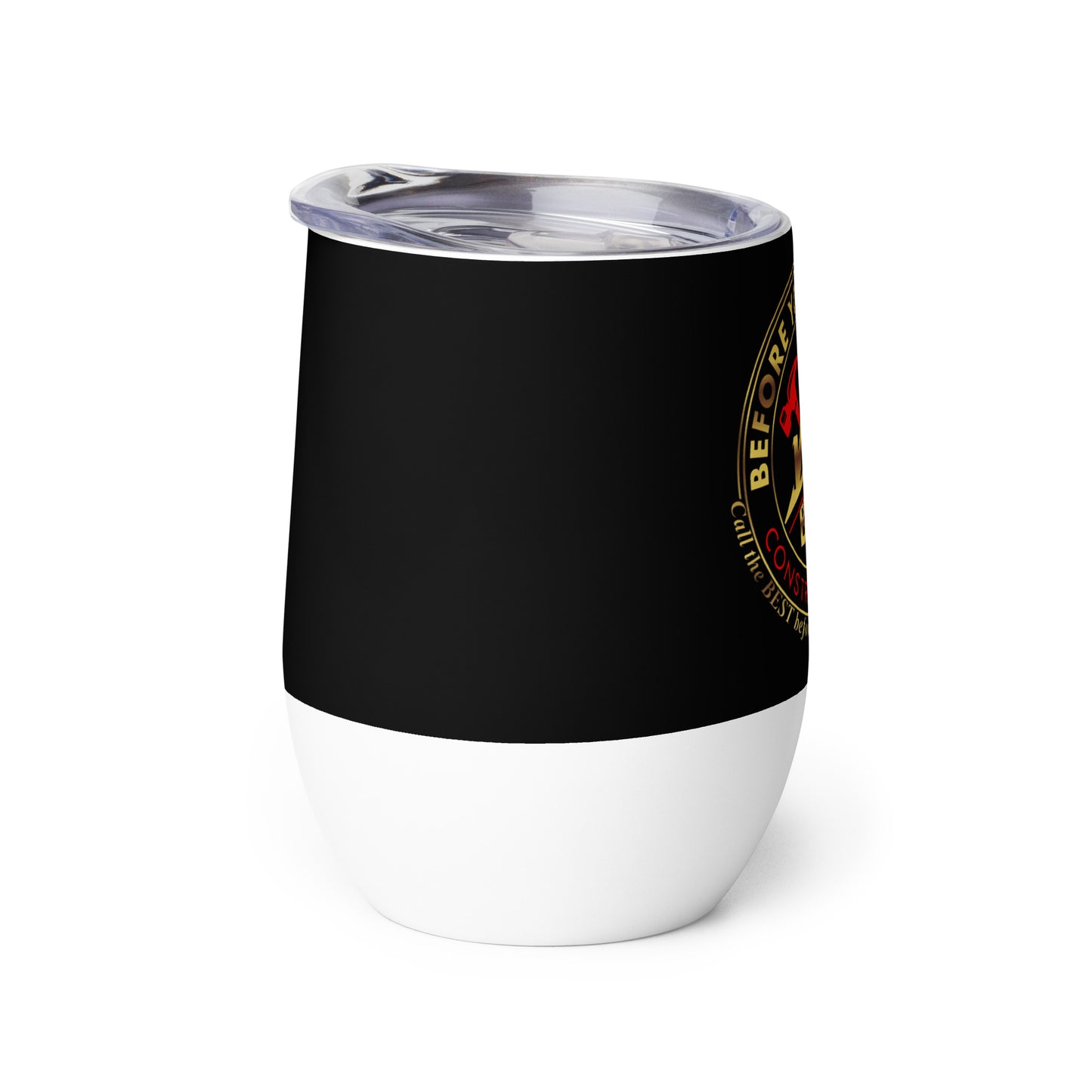 Before You Say Yes Wine tumbler