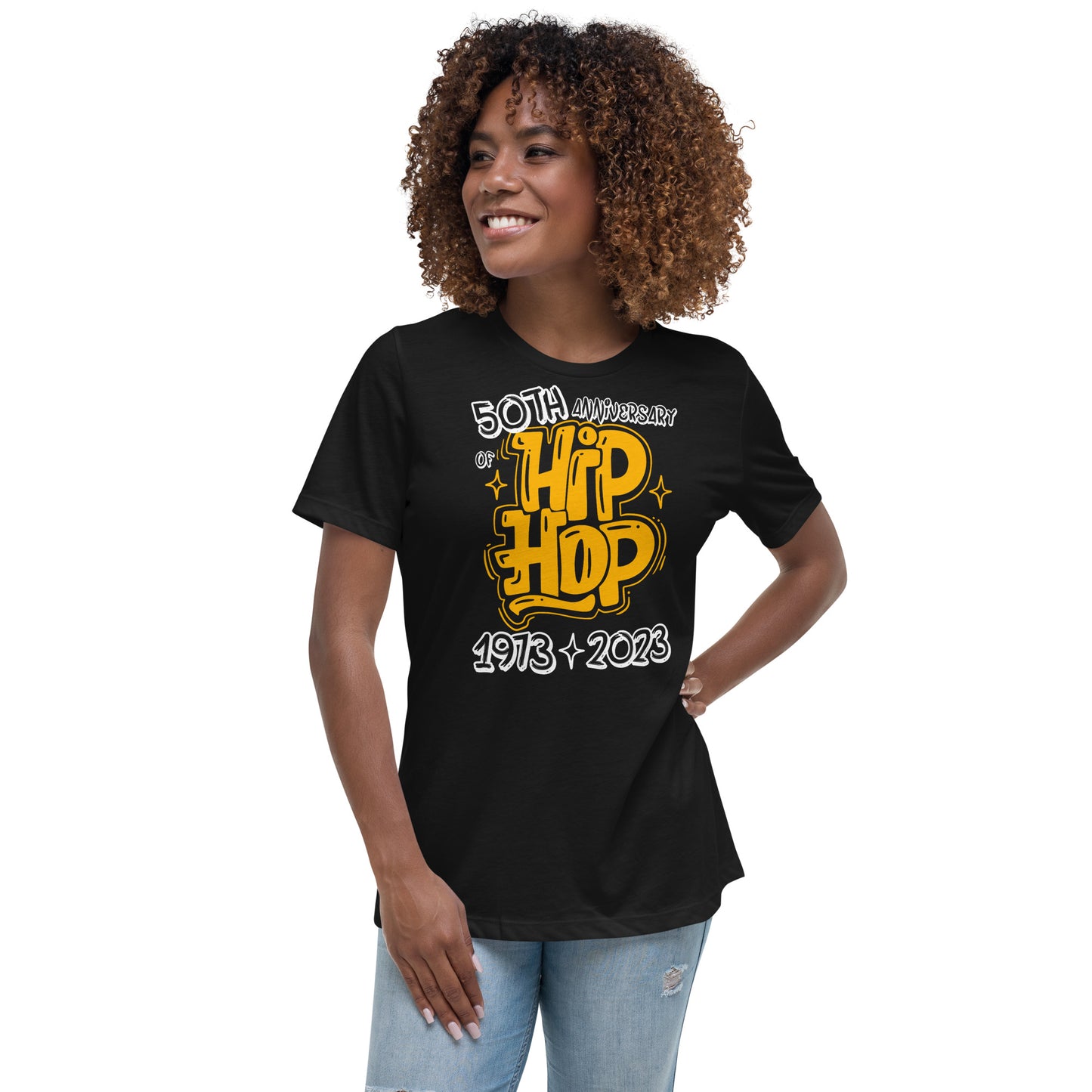50th Hiphop V3 Women's Relaxed T-Shirt