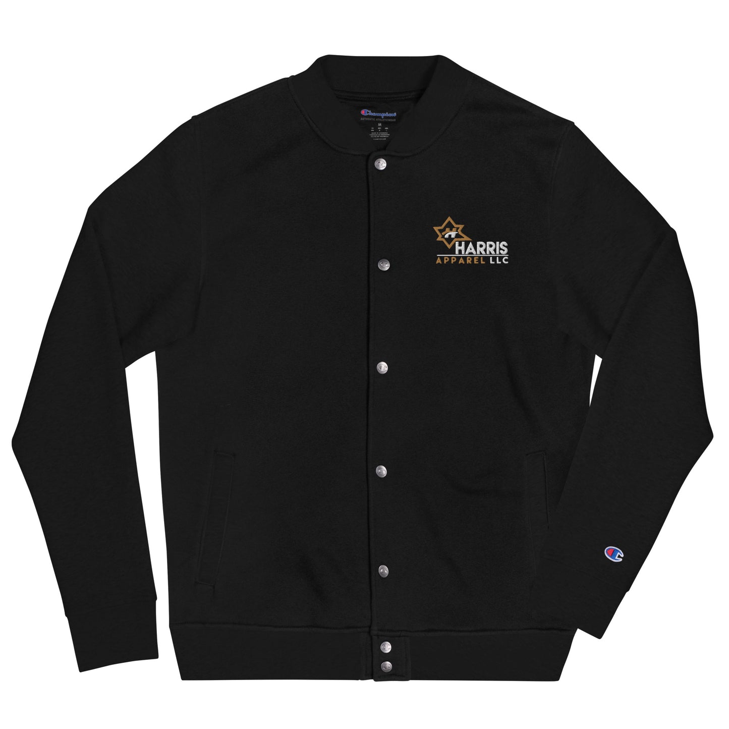 Harris Apparel Embroidered Champion Bomber Jacket