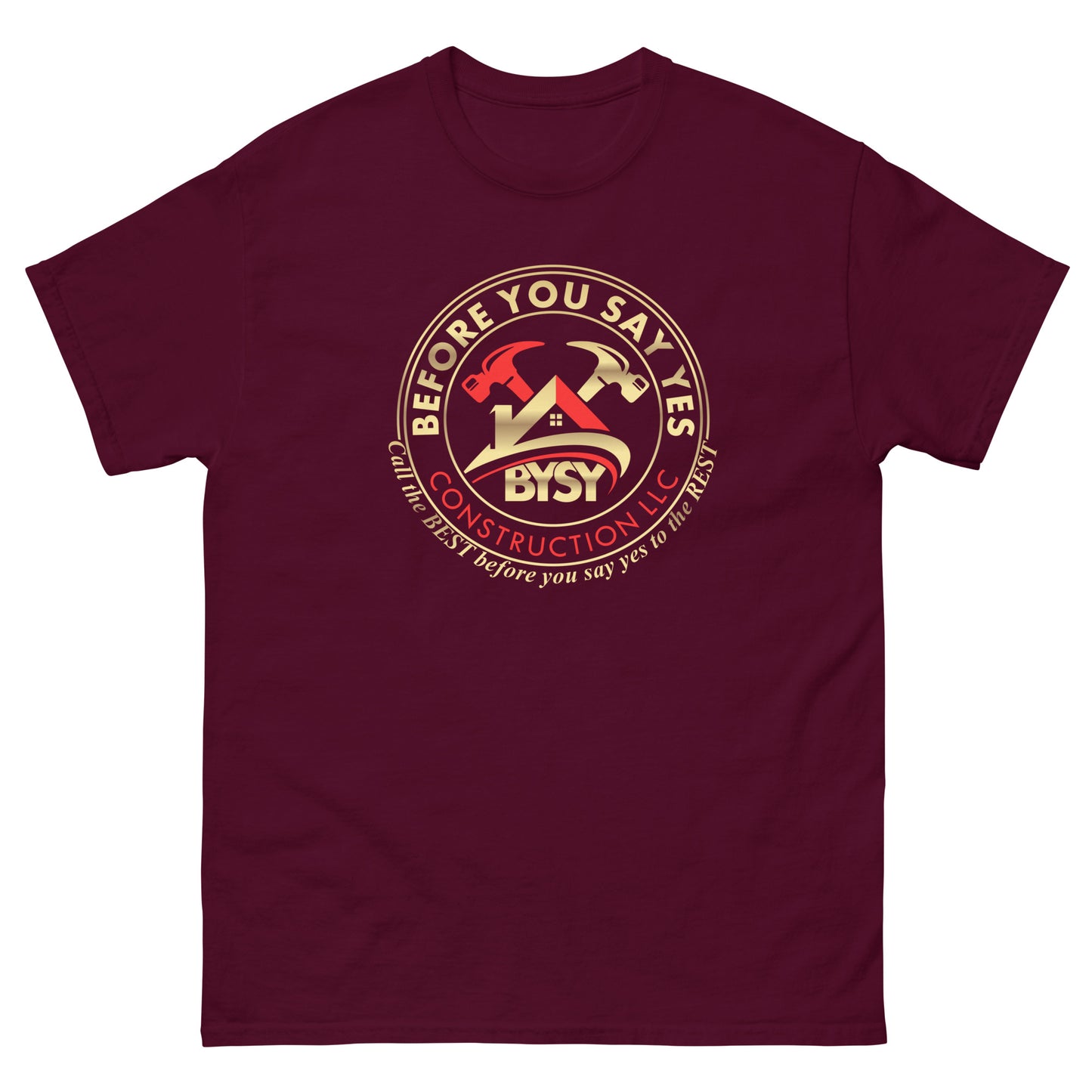 Before You Say Yes Men's classic tee