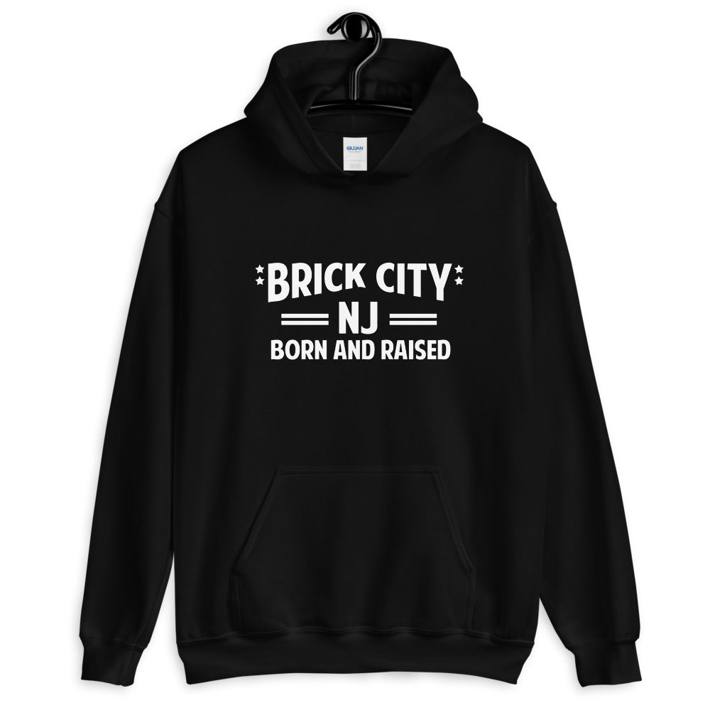 Brick City Born and Raised Unisex Hoodie