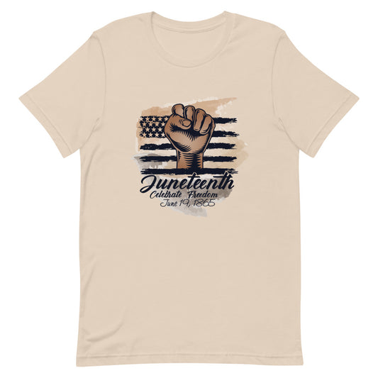 Juneteenth Celebrate Freedom Short-sleeve unisex t-shirt